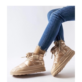 Botas de nieve con cremallera dorada Lee Cooper LCJ-23-44-1965L dorado 1