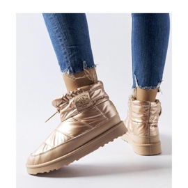 Botas de nieve con cremallera dorada Lee Cooper LCJ-23-44-1965L dorado 2
