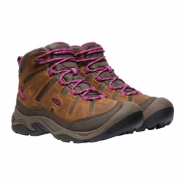 Zapatos KEEN Circadia Mid Wp KE-1026765 marrón 1