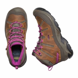 Zapatos KEEN Circadia Mid Wp KE-1026765 marrón 4
