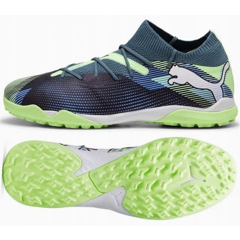 Zapatillas de fútbol Puma Future 7 Match Tt 107937 03 verde 1 Zapatillas de fútbol Puma Future 7 Match Tt 107937 03 verde 1