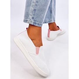 Zapatillas slip-on BLANCO/ROSA 5
