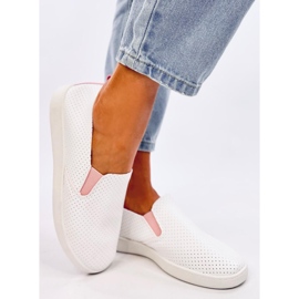 Zapatillas slip-on BLANCO/ROSA 3