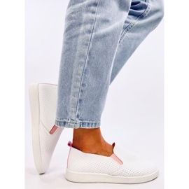Zapatillas slip-on BLANCO/ROSA 4