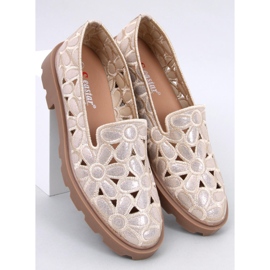 Seastar Mocasines calados dorados beige 1