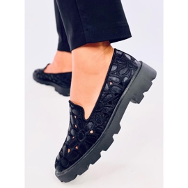 Seastar Mocasines negros calados 3