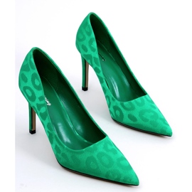 Tacones verdes de mujer 2 Tacones verdes de mujer 2