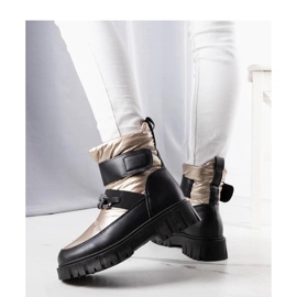 Botas de nieve doradas con cadena Ephraim - Solea 2