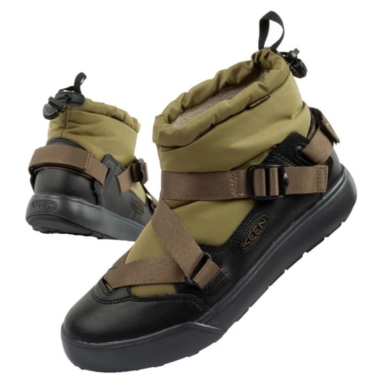 Botas de nieve Keen Hoodzerra Wp 1026673 verde 1 Botas de nieve Keen Hoodzerra Wp 1026673 verde 1