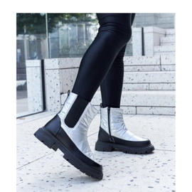 Galvani - Botas de nieve con aislamiento metalizado Solea gris 1 Galvani - Botas de nieve con aislamiento metalizado Solea gris 1