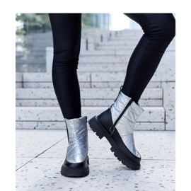 Galvani - Botas de nieve con aislamiento metalizado Solea gris 2 Galvani - Botas de nieve con aislamiento metalizado Solea gris 2