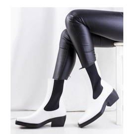 Botines blancos de Maret - Solea 1 Botines blancos de Maret - Solea 1