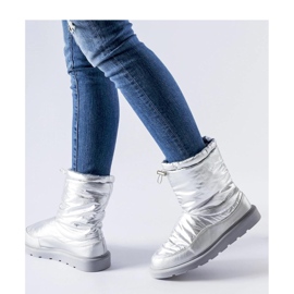 Botas de nieve Whitetail con aislamiento plateado - Solea gris 2