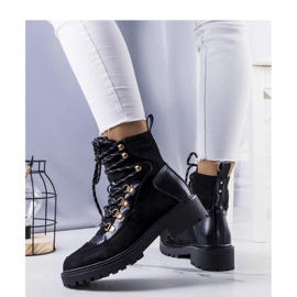 Botas de trabajo aislantes negras, Leneo - Solea negro 2