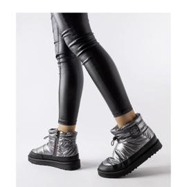 Botas de nieve grises Lee Cooper LCJ-23-44-1966L negro 2