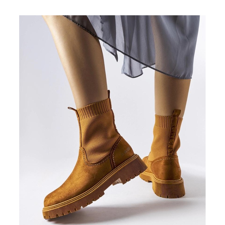 Bota ante ecológico marrón Big Star MM274541 1