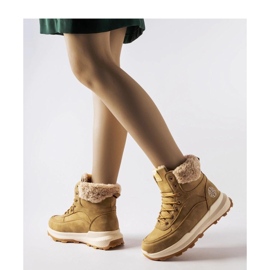 Botas marrones Lee Cooper LCJ-22-44-1361L beige 2