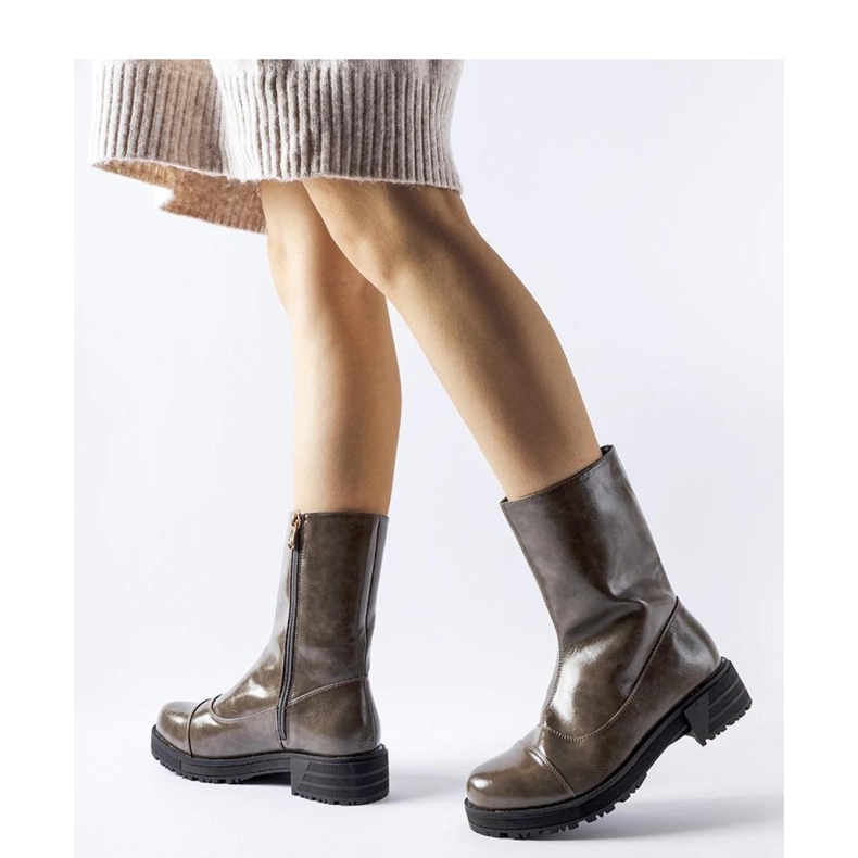 Botines aislantes gris oscuro 1