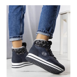 Botas azul marino LCJ-22-31-1450L Lee Cooper 2