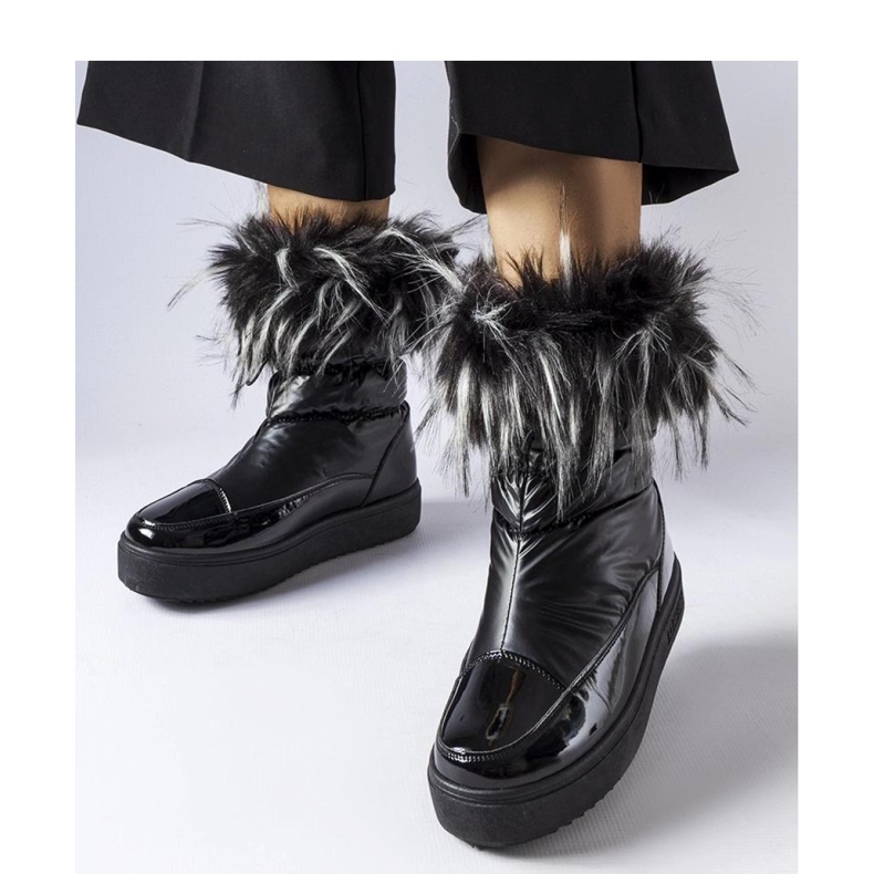 Big Star Botas de nieve con aislamiento negro MM274379 1