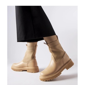 Botas ecogamuza beige Big Star 2