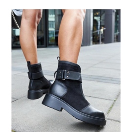 Botas negras de mujer negro 2