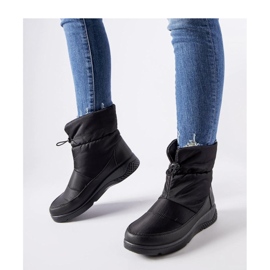 Botas de nieve aislantes de mujer negras negro 2