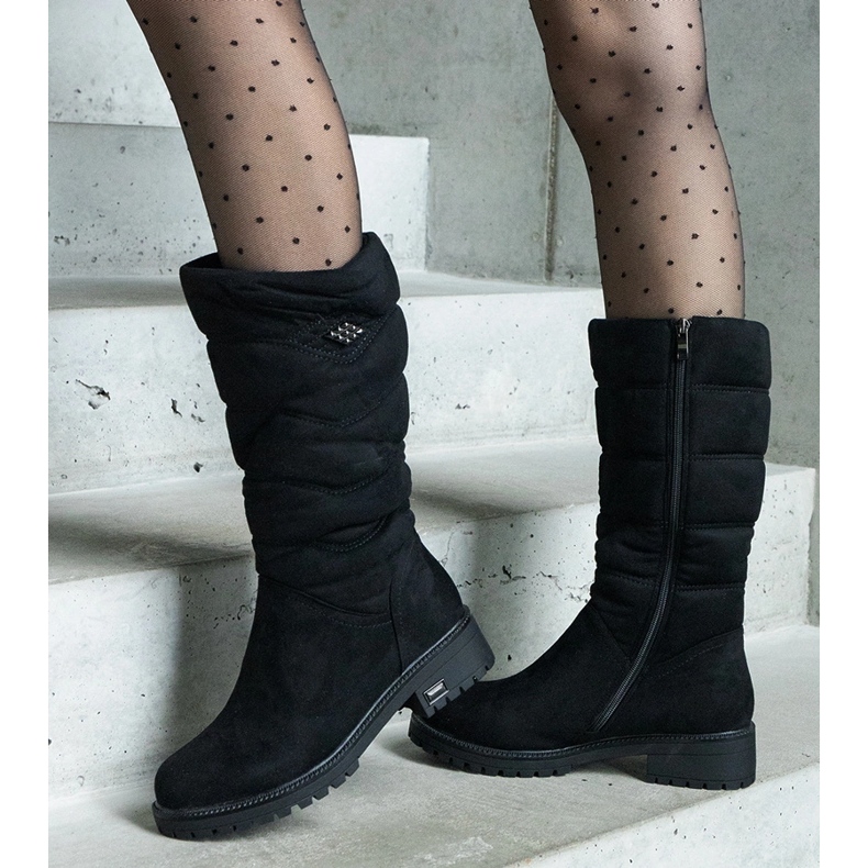 PA1 Botas negras con aislamiento de Jaelynn negro 2