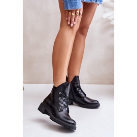 Botas de mujer aisladas aisladas de Vinceza Black negro 4