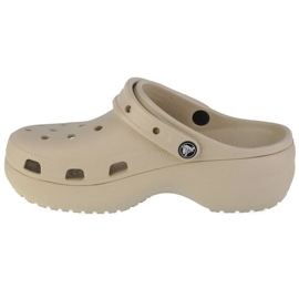 Chanclas Crocs Classic Platform Clog 206750-2Y2 beige 5