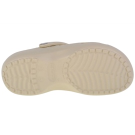 Chanclas Crocs Classic Platform Clog 206750-2Y2 beige 7