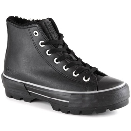 Zapatillas con aislamiento en la plataforma Big Star W INT1903C negro 4