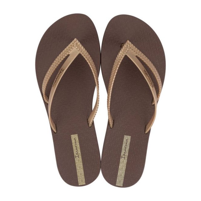 Chanclas Ipanema Bossa Fem 82067-AQ494 dorado 1 Chanclas Ipanema Bossa Fem 82067-AQ494 dorado 1
