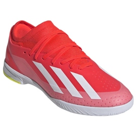 Botas de fútbol Adidas X Crazyfast League In Jr IF0684 rojo 3