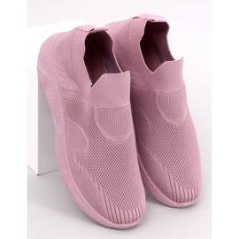 Deportivas calcetín rosa rosado 1