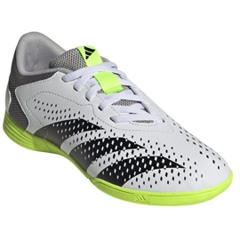 Adidas Predator Accuracy.4 In Jr IE9440 zapatos de fútbol blanco blanco 10