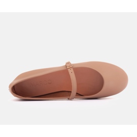 Marco Shoes zapatillas de ballet emma beige 7