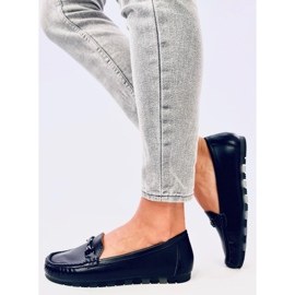 Seastar Mocasín clásico con plantilla de piel Negro 5