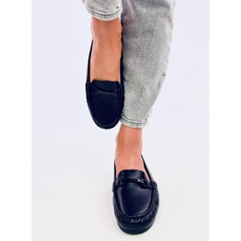 Seastar Mocasín clásico con plantilla de piel Negro 2