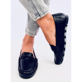 Seastar Mocasín clásico con plantilla de piel Negro 3