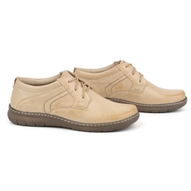 Olivier Zapatos mujer piel 0819 beige 7