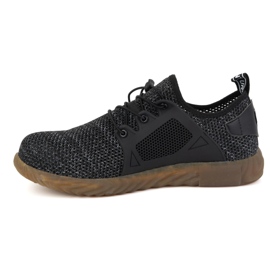 Zapatos de trabajo URGENT 228/S1 con puntera de material compuesto negro 7