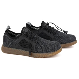 Zapatos de trabajo URGENT 228/S1 con puntera de material compuesto negro 8