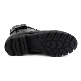 Olivier Botas de mujer de piel, aislantes, 373BB, lacadas en negro 7