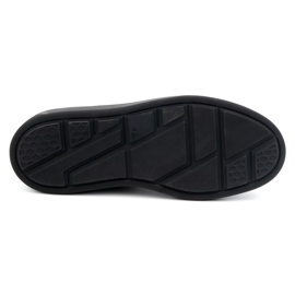 KOMODO Zapatos de piel para hombre, zapatillas de invierno 886K, marrón 7