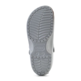Chanclas Crocs Scharf Classic Clog 209487-040 plata 8