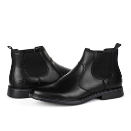 Botas Chelsea Skechers Bregman Morago Black negro 2