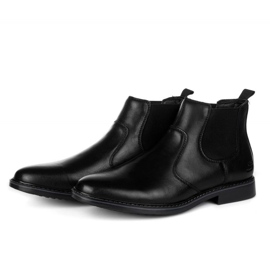 Botas Chelsea Skechers Bregman Morago Black negro 4