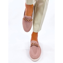 Seastar Mocasines con cadena rosa rosado 1
