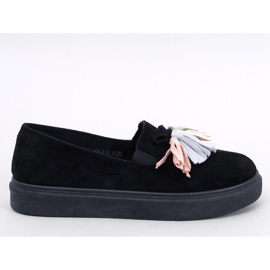 Mocasines borlas negros 5